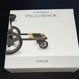 UPPAbaby PiggyBack Ride-Along Board - Black and Tan